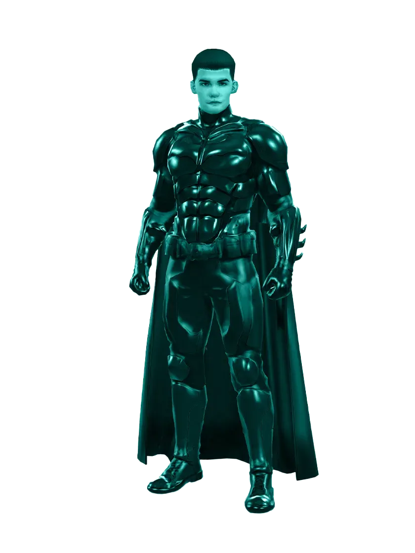 3D model: Batman 1 (generated with Julian NXT)