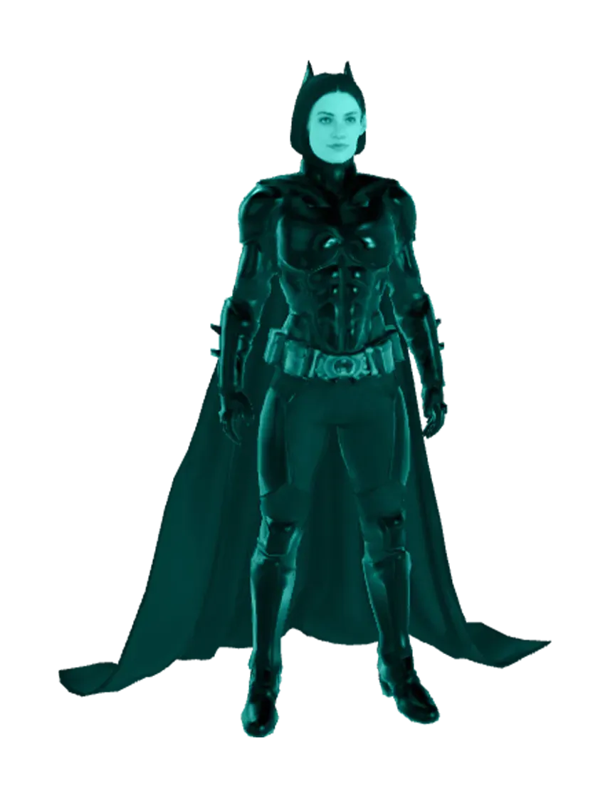 3D model: Batgirl 2 (generated with Julian NXT)