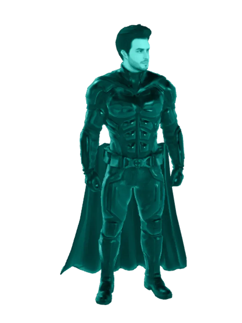3D model: Batman 2 (generated with Julian NXT)