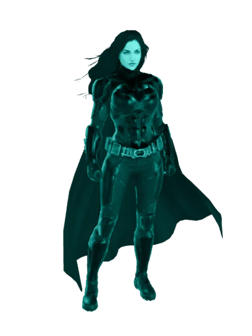 3D model: Batgirl 3 (generated with Julian NXT)