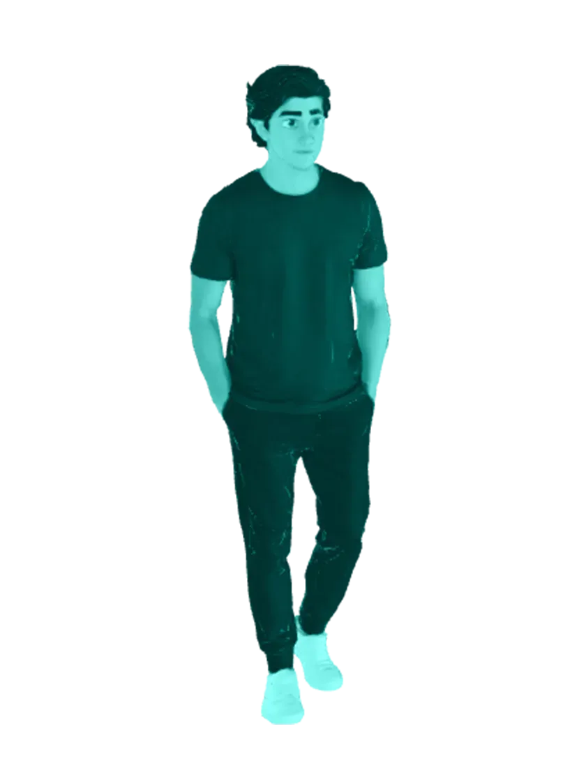 3D model: Disney prince (generated with Julian NXT)