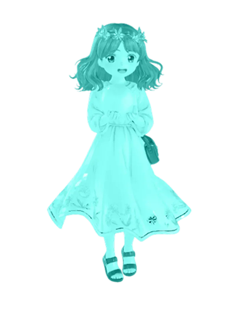 3D model: Ghibli Girl 1 (generated with Julian NXT)