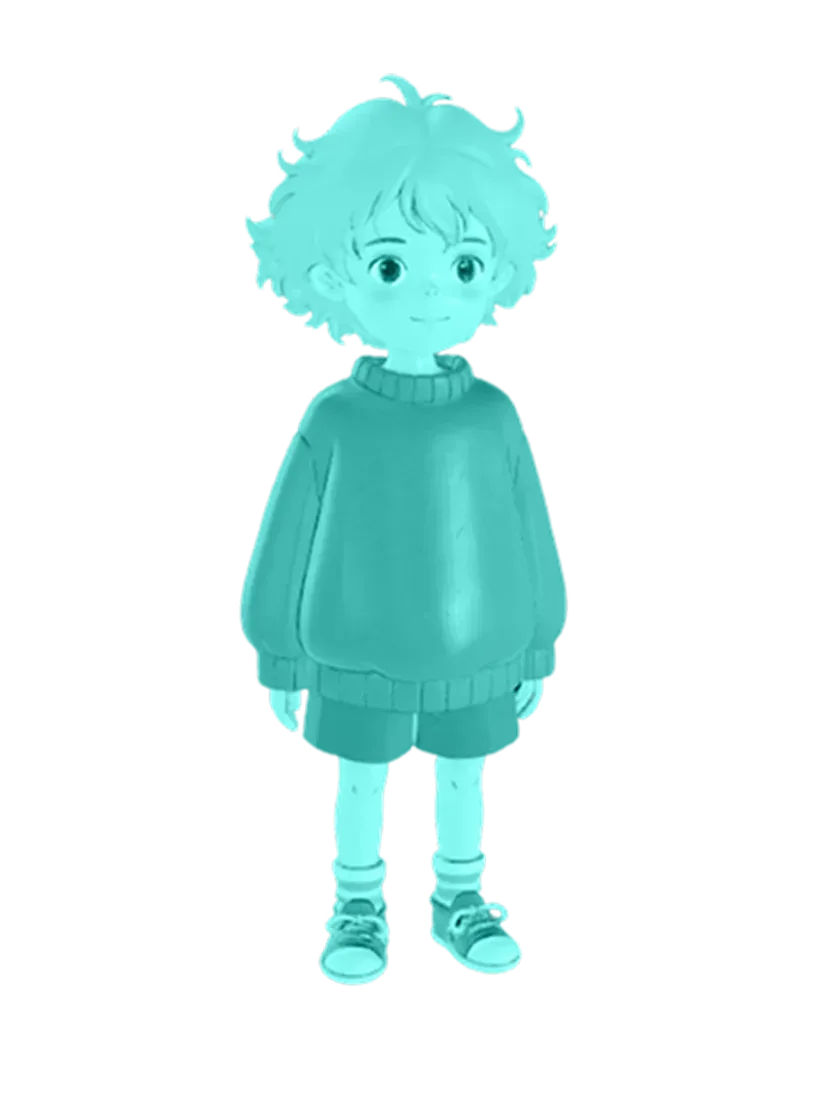 3D model: Ghibli Boy 1 (generated with Julian NXT)
