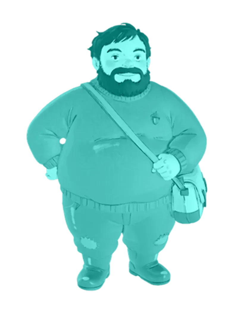 3D model: ghibli farmer (generated with Julian NXT)