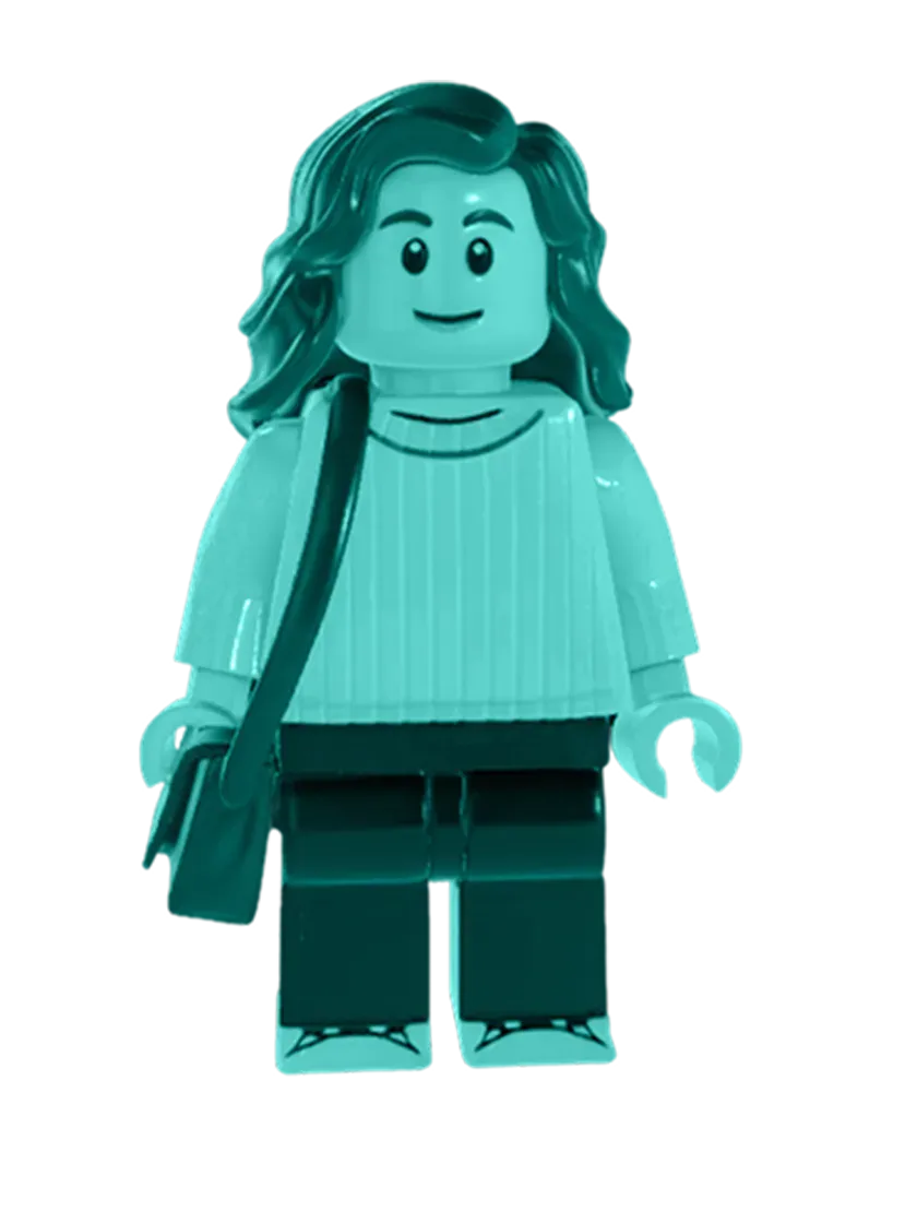 3D model: lego girl 1 (generated with Julian NXT)