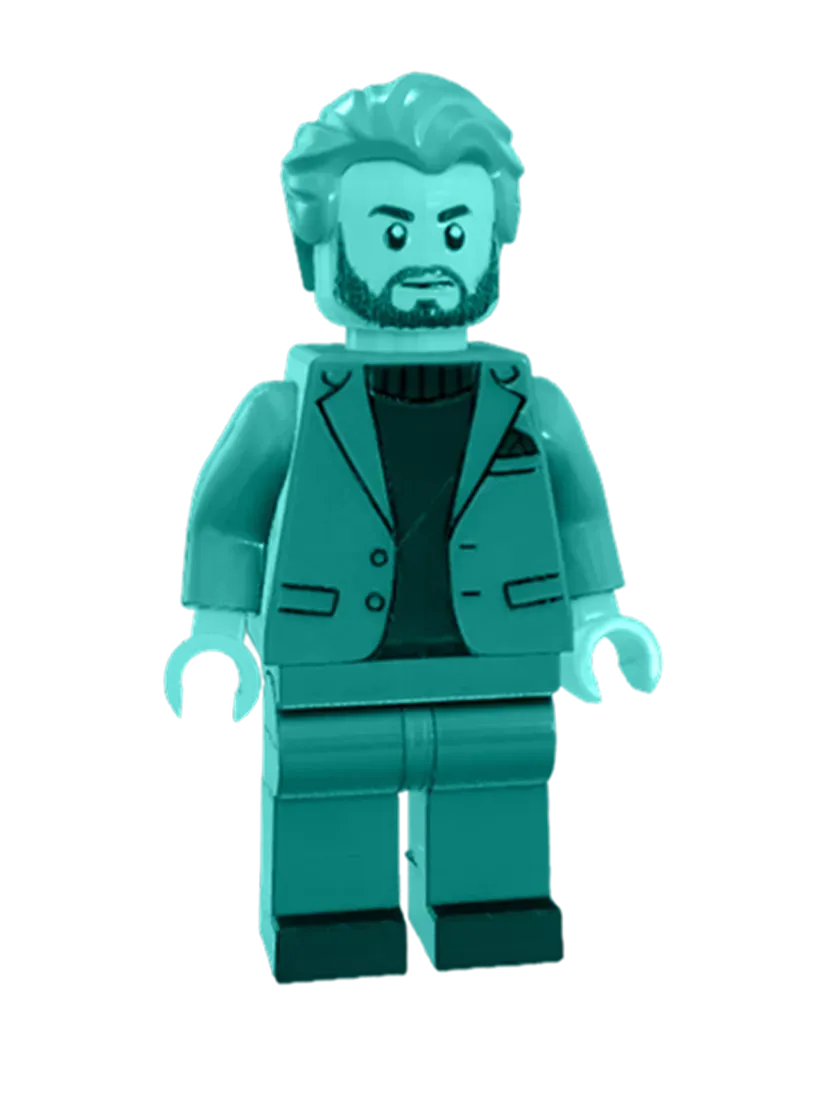 3D model: Lego man (generated with Julian NXT)