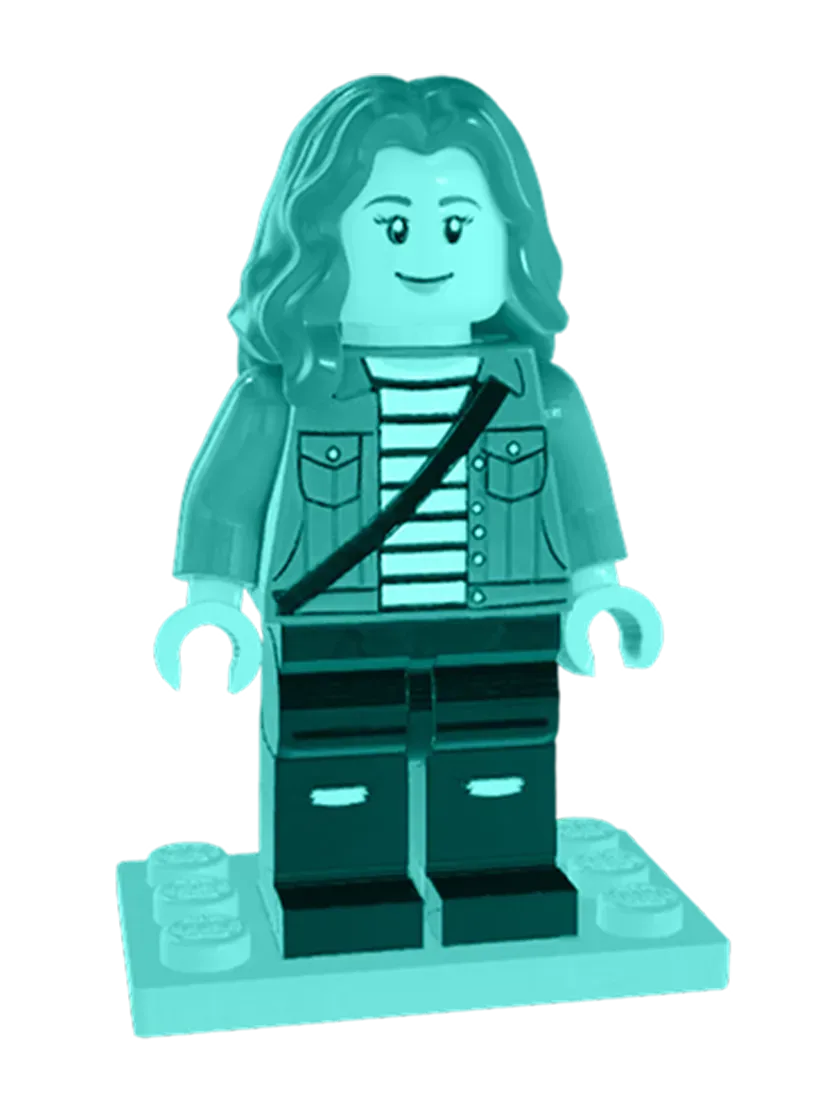 3D model: Lego woman (generated with Julian NXT)