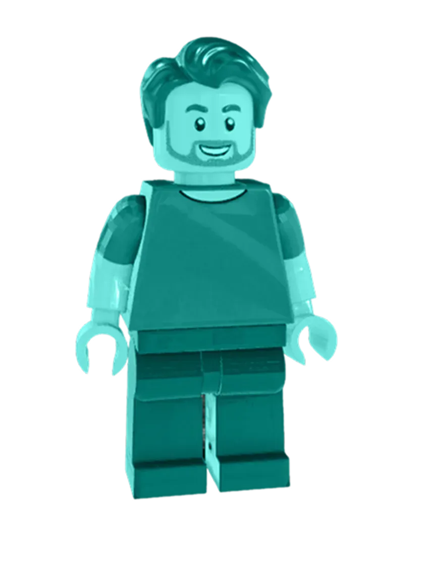 3D model: Lego guy (generated with Julian NXT)