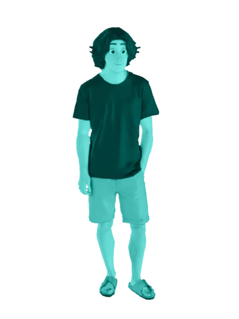 3D model: Pixar guy 1 (generated with Julian NXT)