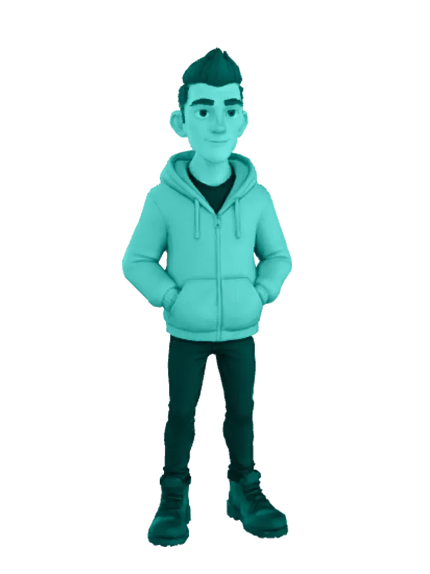 3D model: Pixar guy 2 (generated with Julian NXT)