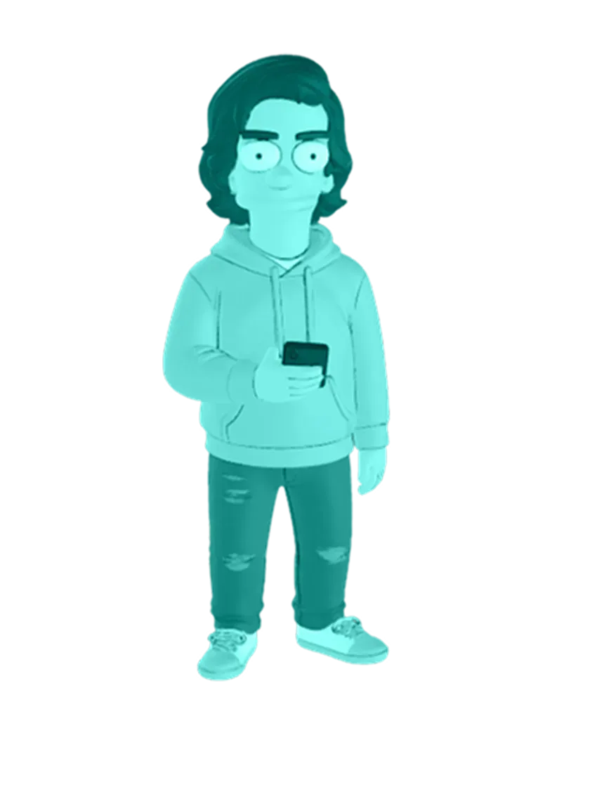3D model: Simpsons Boy 1 (generated with Julian NXT)