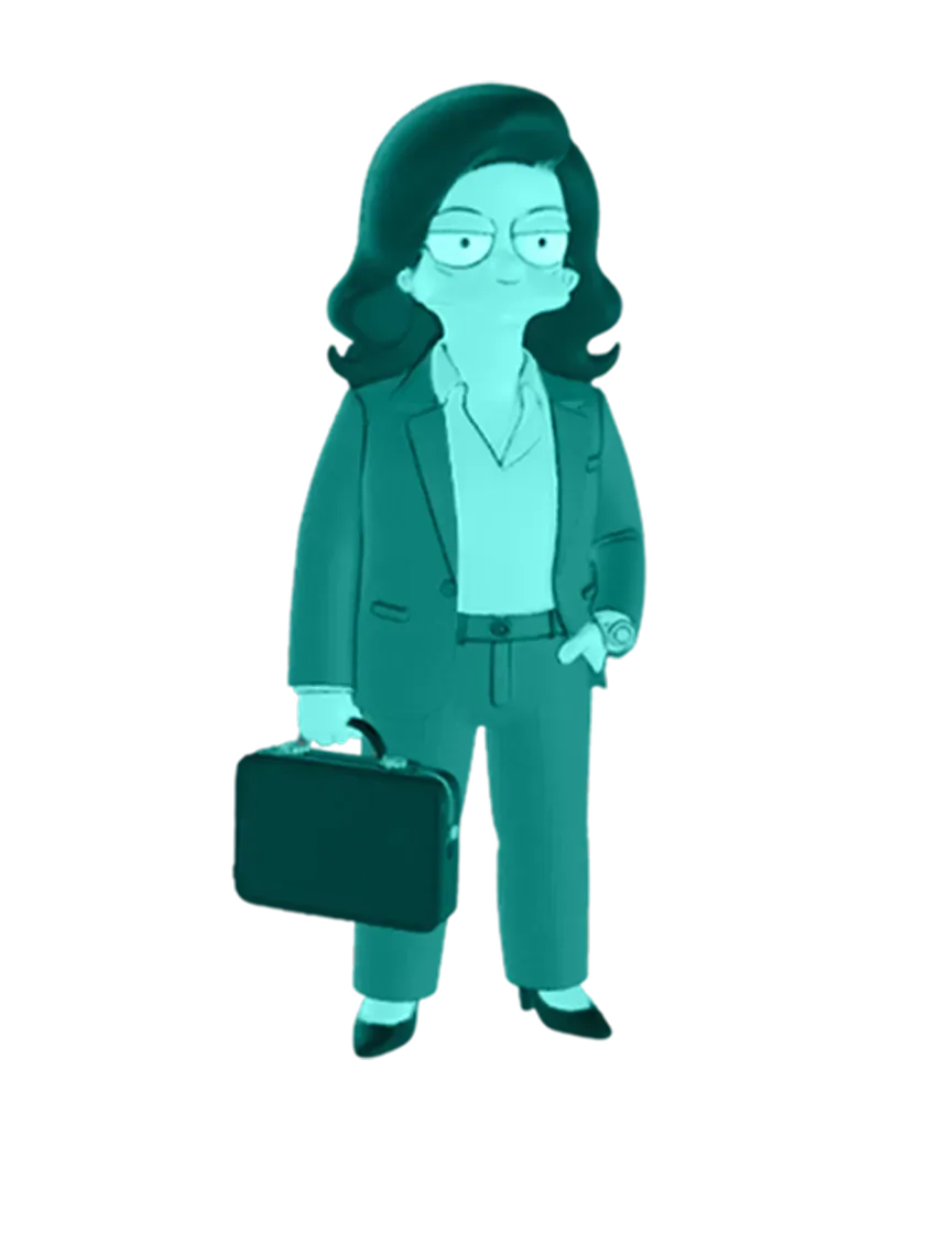 3D model: Simpsons woman 1 (generated with Julian NXT)