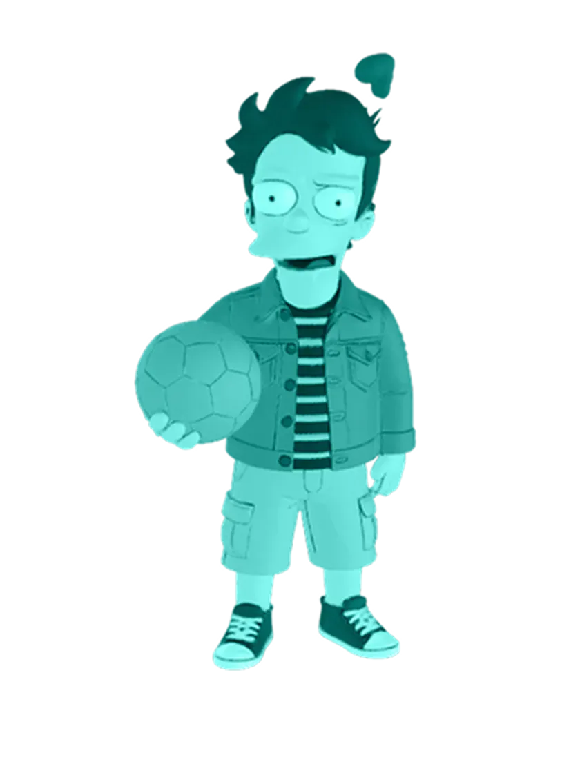 3D model: Simpsons Boy 2 (generated with Julian NXT)