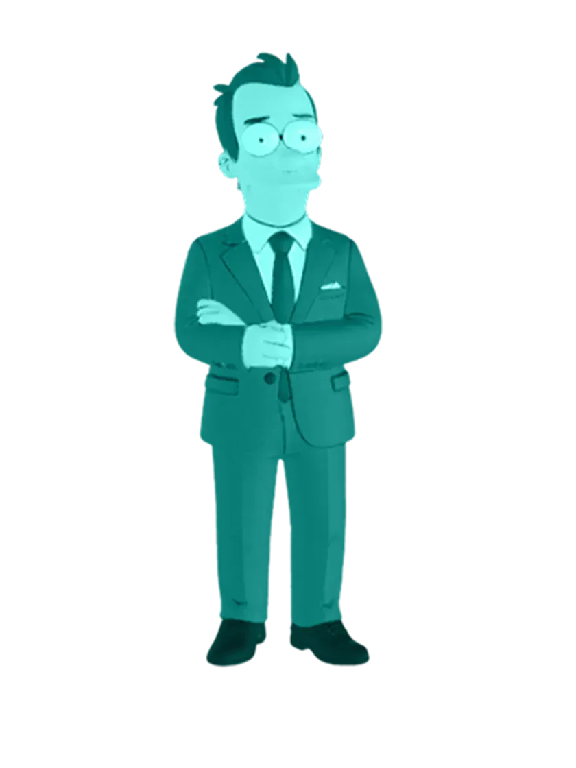 3D model: Simpsons man (generated with Julian NXT)