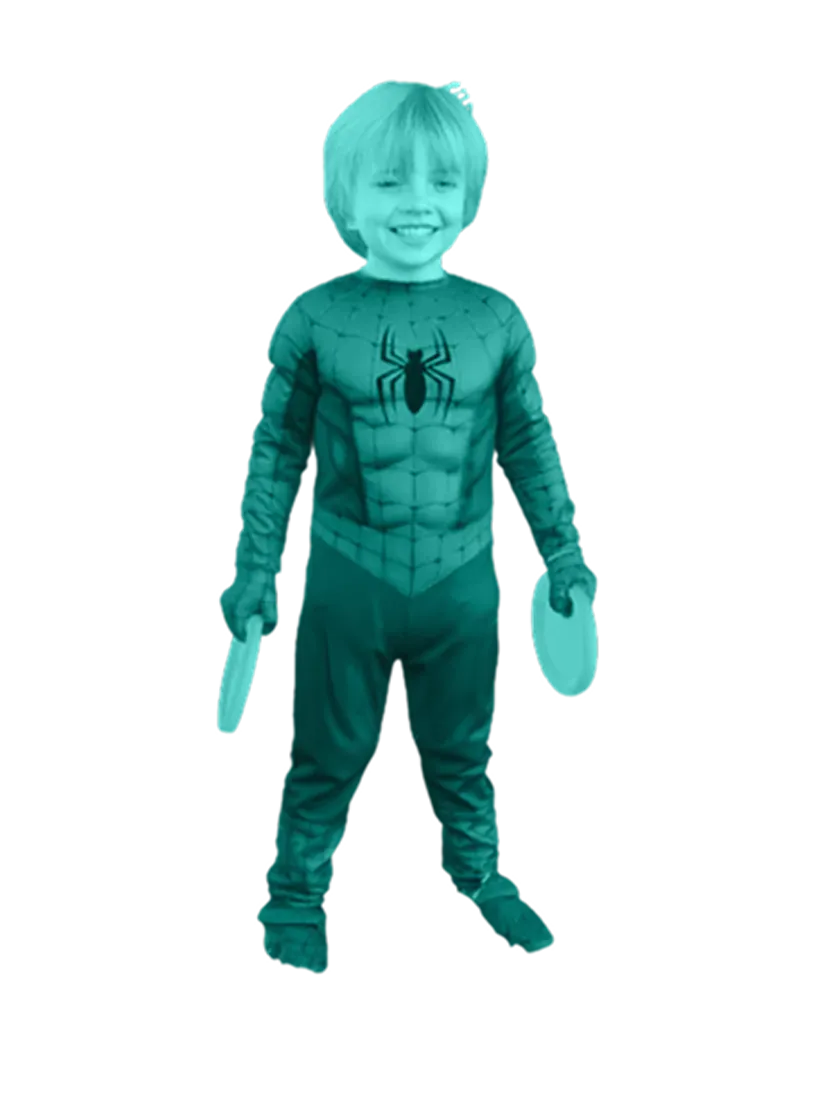3D model: Spiderman boy (generated with Julian NXT)