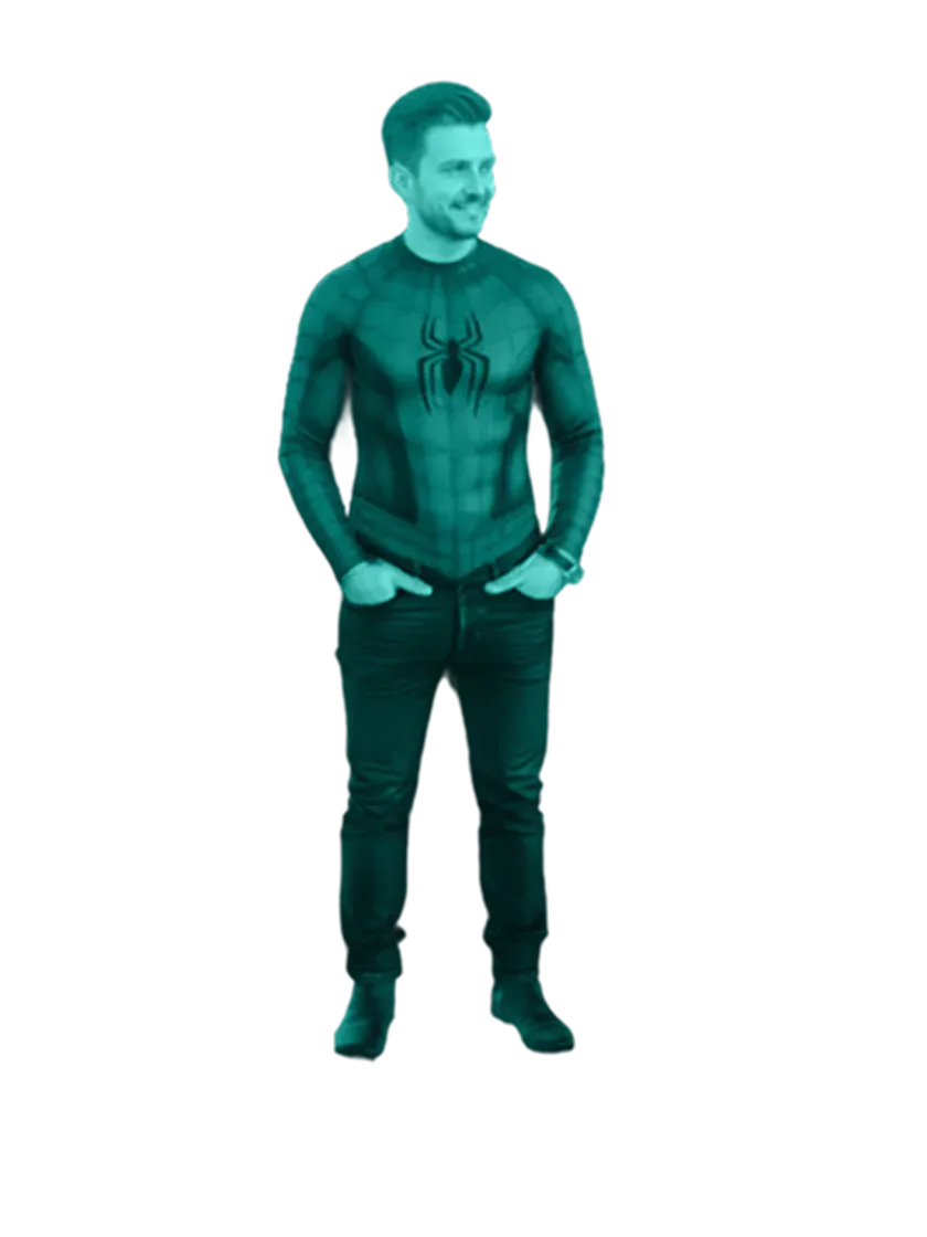 3D model: Spiderman man (generated with Julian NXT)