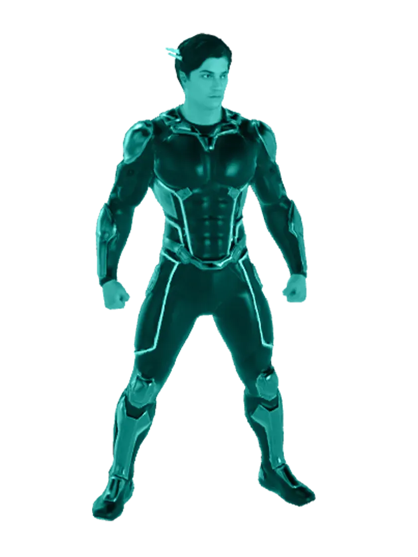 3D model: Superhero guy 1 (generated with Julian NXT)
