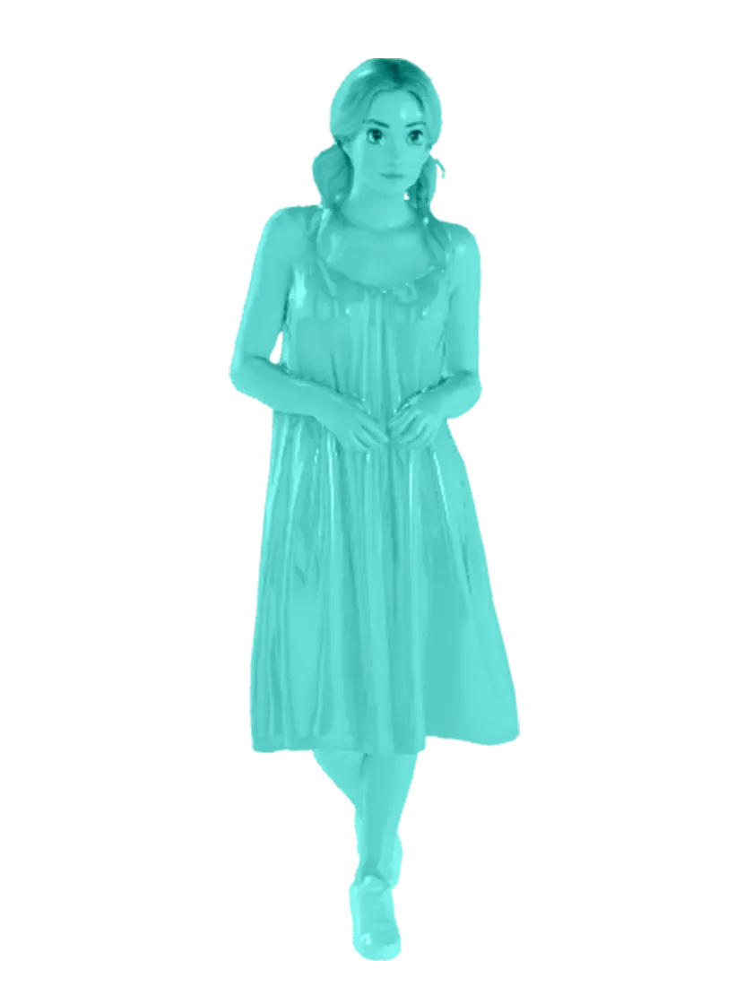 3D model: Toy girl 3 (generated with Julian NXT)