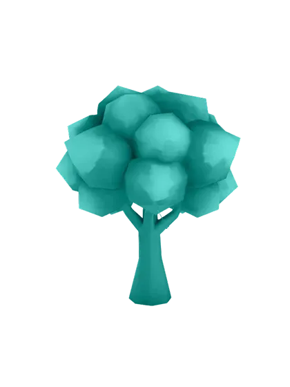 3D model: Oak Tree (generated with Julian NXT)