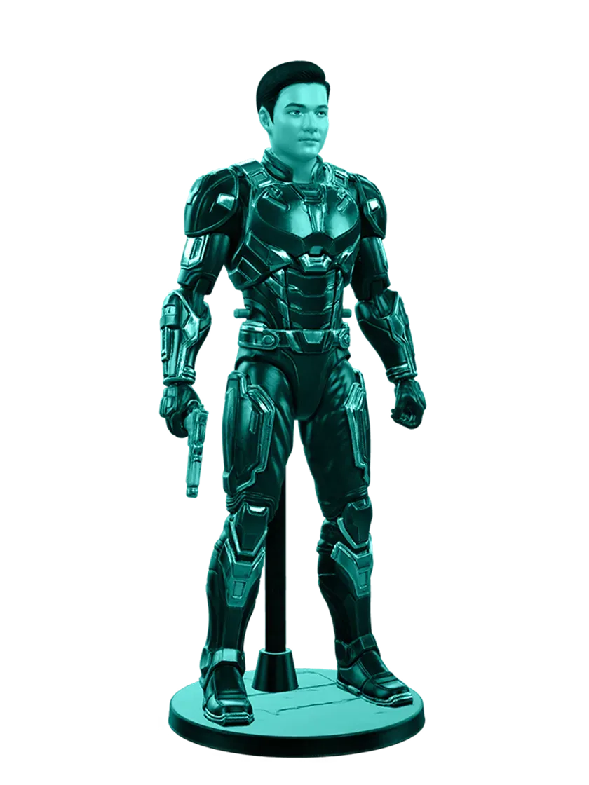 3D model: Guy 2 Action Figure (generated with Julian NXT)