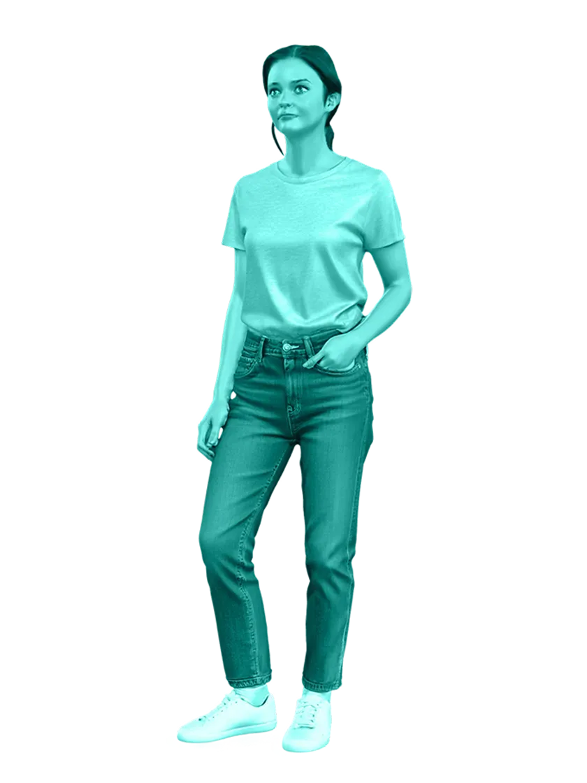 3D model: Woman (generated with Julian NXT)