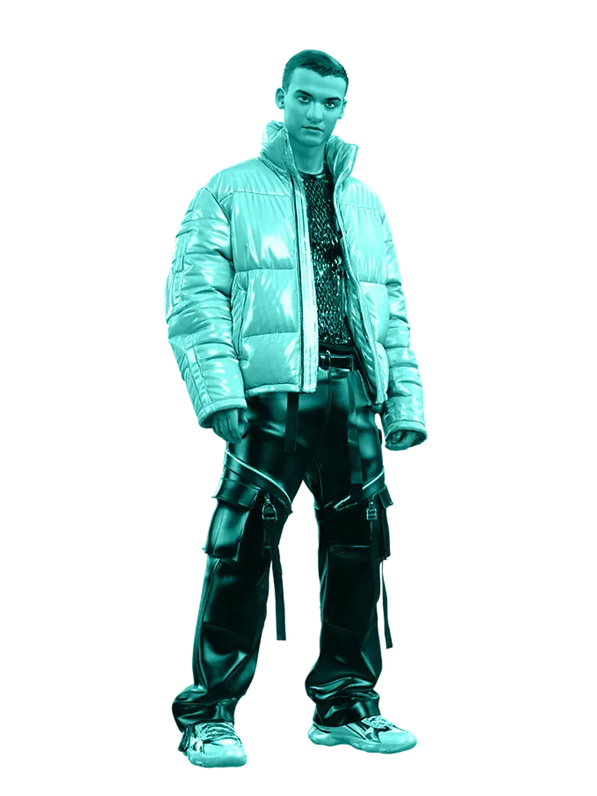 3D model: Cool guy (generated with Julian NXT)