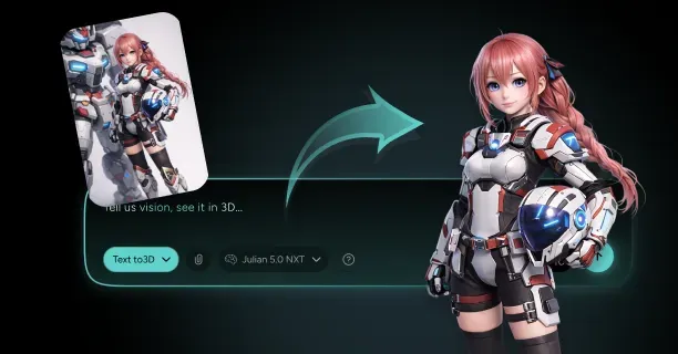 How To Make Anime Mecha-Pilot 3D Characters From Images