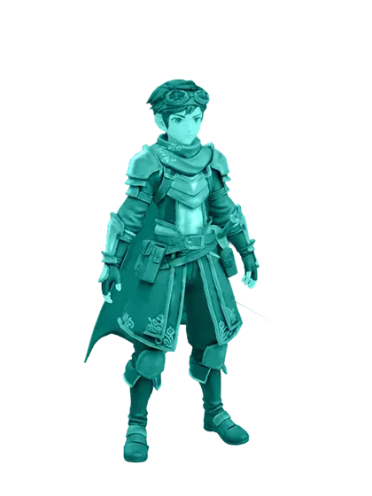 3D model: Anime Prince (generated with Julian NXT)