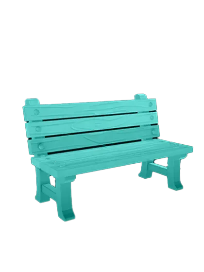 3D model: Wooden Bench (generated with Julian NXT)