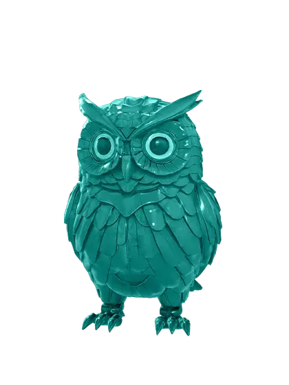 3D model: Forest Owl (generated with Julian NXT)
