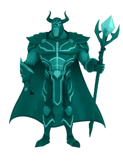 3D model: Dark Overlord (generated with Julian NXT)