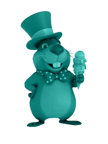 3D model: Chompington Beaverwitz (generated with Julian NXT)