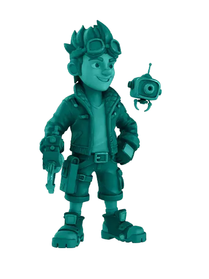 3D model: Tech Inventor (generated with Julian NXT)