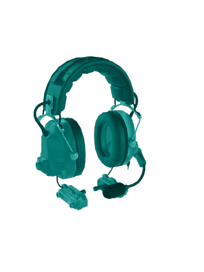 3D model: Tactical Headset (generated with Julian NXT)
