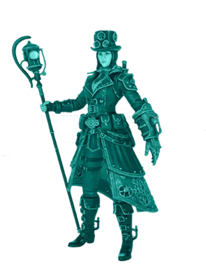 3D model: Time Sorcerer (generated with Julian NXT)