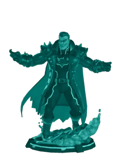 3D model: Badman (generated with Julian NXT)