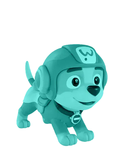 3D model: Hero Dog (generated with Julian NXT)