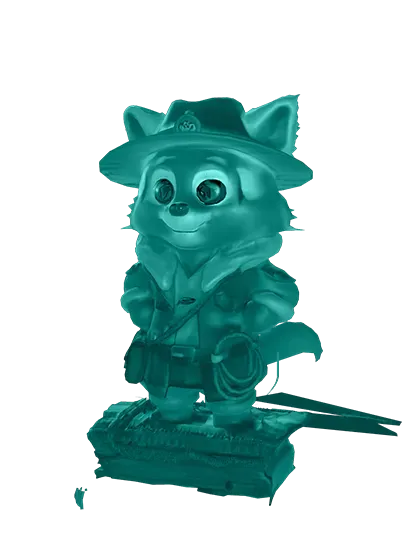 3D model: Fox Scout (generated with Julian NXT)