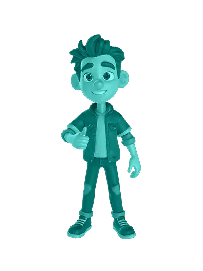 3D model: Teenage Boy (generated with Julian NXT)