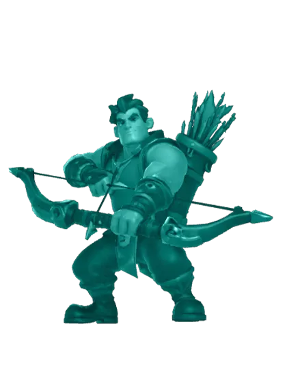 3D model: Archer (generated with Julian NXT)