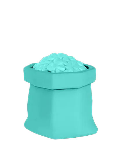 3D model: Rice (generated with Julian NXT)