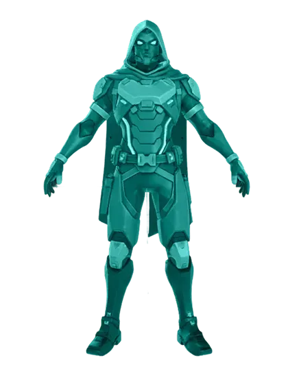 3D model: Armored Soldier (generated with Julian NXT)