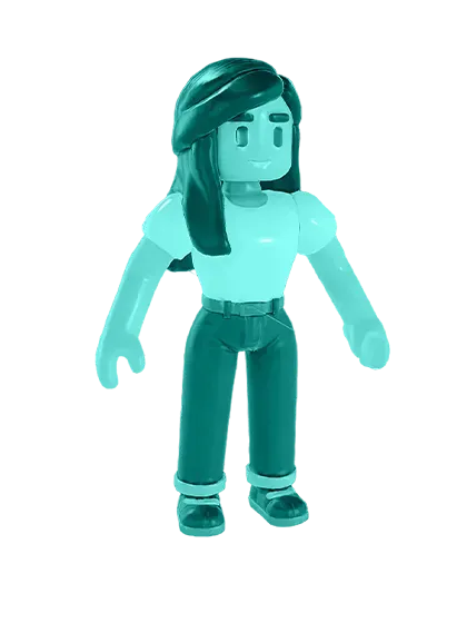 3D model: Roblox Woman (generated with Julian NXT)