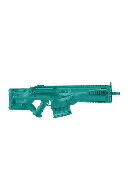 3D model: FAMAS (generated with Julian NXT)