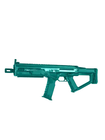 3D model: Sci-Fi Submachine Gun (generated with Julian NXT)