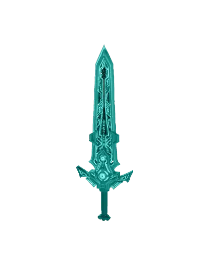 3D model: Fantasy Sword (generated with Julian NXT)