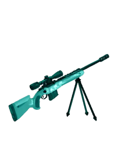 3D model: Training Sniper Rifle (generated with Julian NXT)