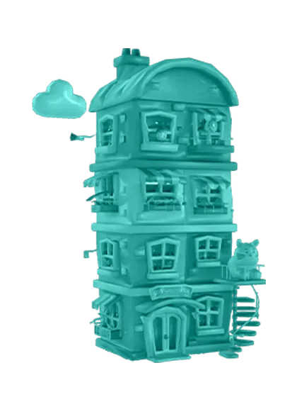 3D model: Building (generated with Julian NXT)