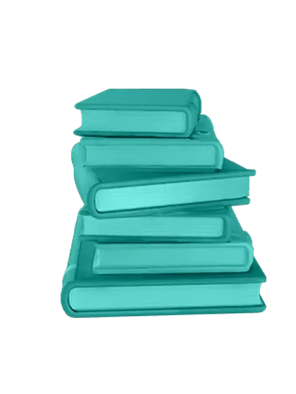 3D model: Book Stack (generated with Julian NXT)