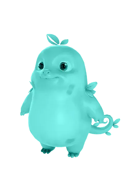 3D model: Leafling (generated with Julian NXT)